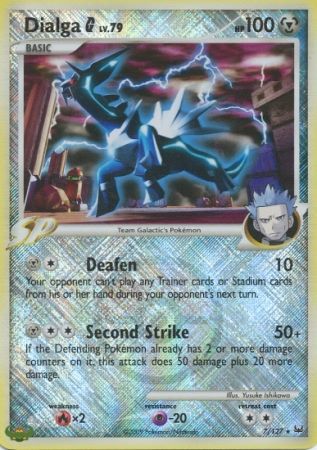 Dialga G (7/127) (League Promo) [Platinum: Base Set] | Dumpster Cat Games