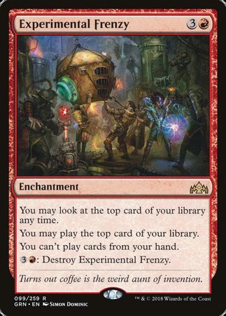 Experimental Frenzy [Guilds of Ravnica] | Dumpster Cat Games