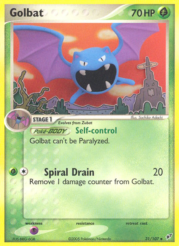 Golbat (31/107) [EX: Deoxys] | Dumpster Cat Games