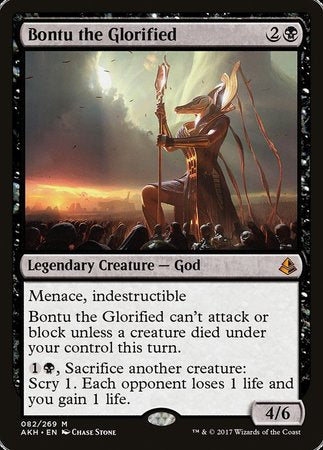 Bontu the Glorified [Amonkhet] | Dumpster Cat Games