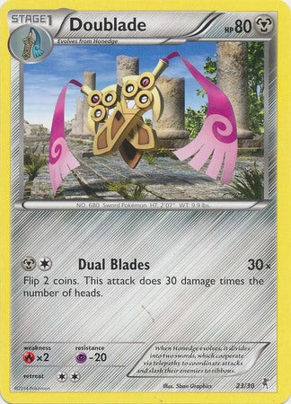 Doublade (23/30) [XY: Trainer Kit 1 - Bisharp] | Dumpster Cat Games