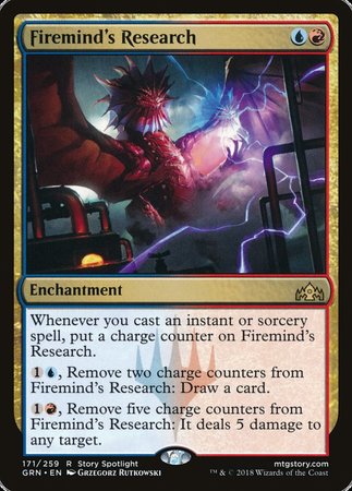 Firemind's Research [Guilds of Ravnica] | Dumpster Cat Games