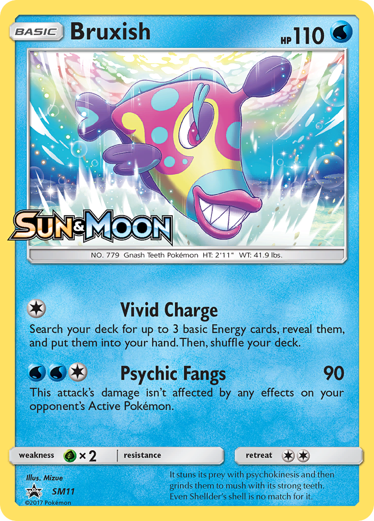 Bruxish (SM11) [Sun & Moon: Black Star Promos] | Dumpster Cat Games