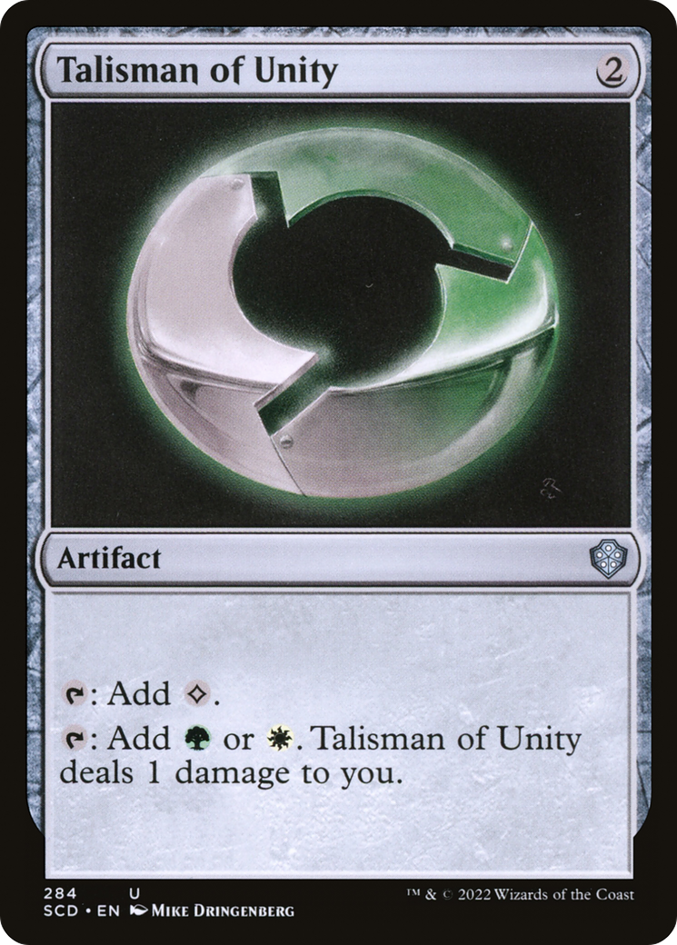 Talisman of Unity [Starter Commander Decks] | Dumpster Cat Games