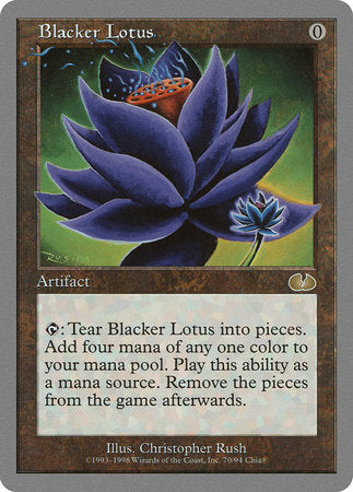 Blacker Lotus [Unglued] | Dumpster Cat Games