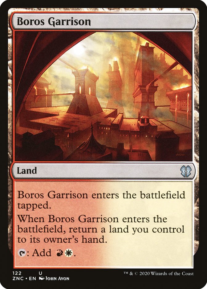 Boros Garrison [Zendikar Rising Commander] | Dumpster Cat Games