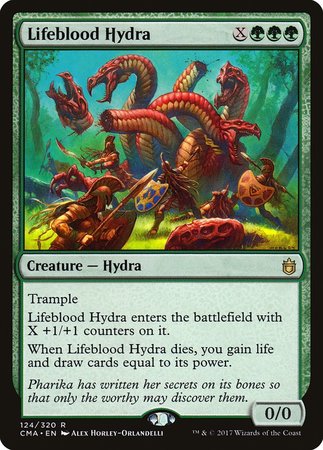 Lifeblood Hydra [Commander Anthology] | Dumpster Cat Games