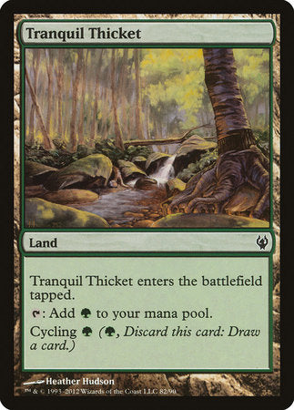 Tranquil Thicket [Duel Decks: Izzet vs. Golgari] | Dumpster Cat Games