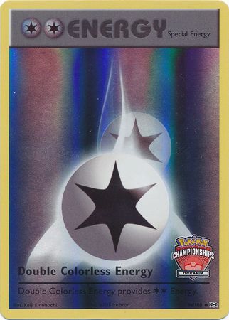 Double Colorless Energy (90/108) (Oceania Championship Promo) [XY: Evolutions] | Dumpster Cat Games