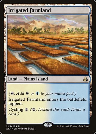 Irrigated Farmland [Amonkhet] | Dumpster Cat Games