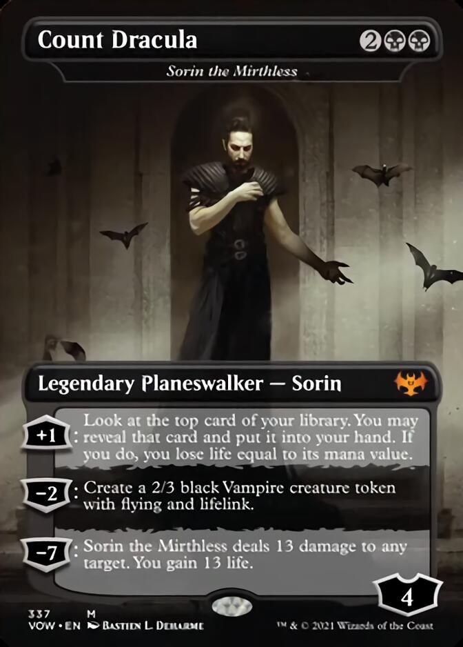 Sorin the Mirthless - Count Dracula [Innistrad: Crimson Vow] | Dumpster Cat Games