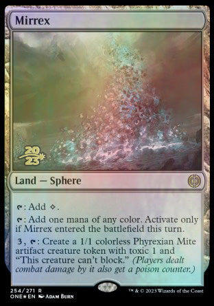 Mirrex [Phyrexia: All Will Be One Prerelease Promos] | Dumpster Cat Games