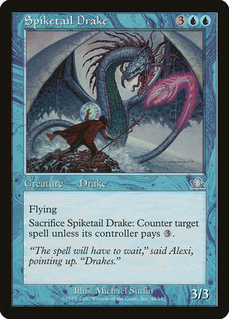 Spiketail Drake [Prophecy] | Dumpster Cat Games