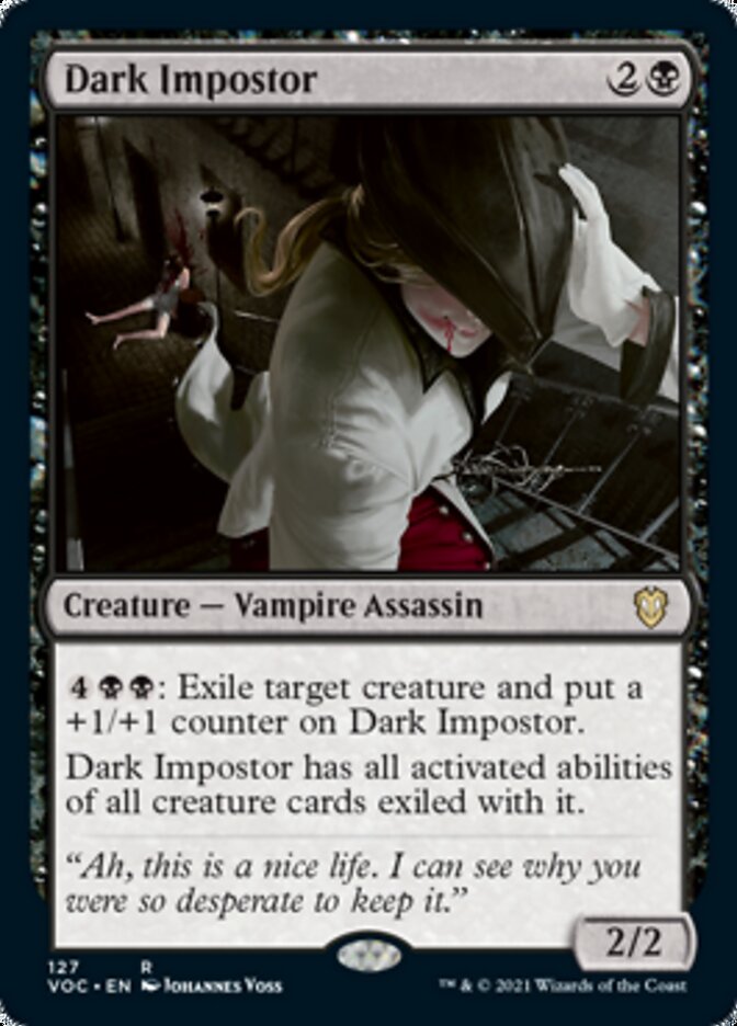 Dark Impostor [Innistrad: Crimson Vow Commander] | Dumpster Cat Games