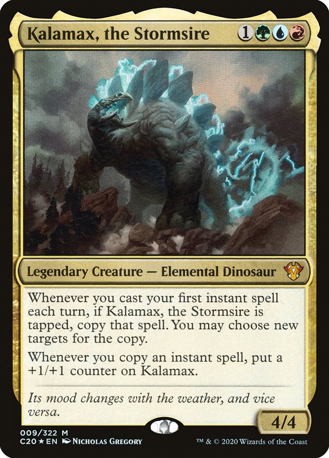 Kalamax, the Stormsire [Commander 2020] | Dumpster Cat Games