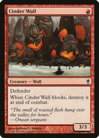 Cinder Wall [Conspiracy] | Dumpster Cat Games