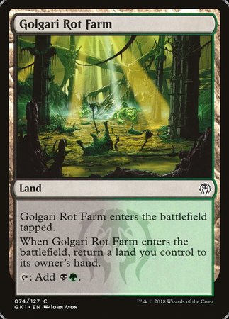 Golgari Rot Farm [GRN Guild Kit] | Dumpster Cat Games