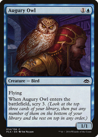 Augury Owl [Planechase Anthology] | Dumpster Cat Games