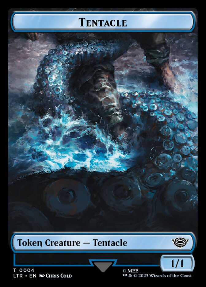 Tentacle Token [The Lord of the Rings: Tales of Middle-Earth Tokens] | Dumpster Cat Games