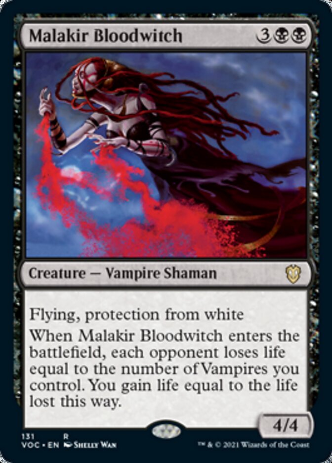 Malakir Bloodwitch [Innistrad: Crimson Vow Commander] | Dumpster Cat Games