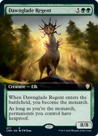 Dawnglade Regent (Extended Art) [Commander Legends] | Dumpster Cat Games