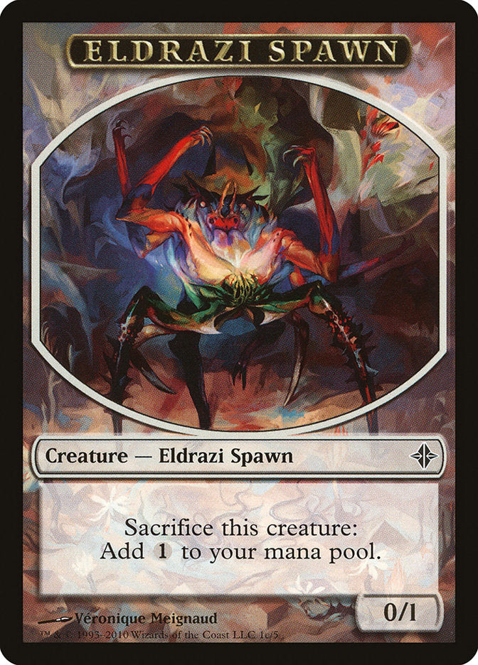 Eldrazi Spawn (1c/5) [Rise of the Eldrazi Tokens] | Dumpster Cat Games