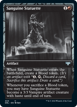 Sanguine Statuette [Innistrad: Double Feature] | Dumpster Cat Games