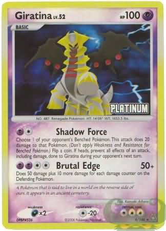 Giratina (4/146) [Burger King Promos: 2009 Collection] | Dumpster Cat Games