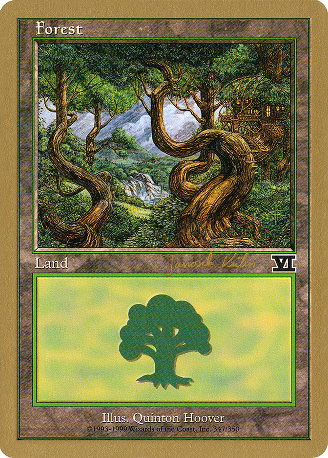 Forest (jk347) (Janosch Kuhn) [World Championship Decks 2000] | Dumpster Cat Games