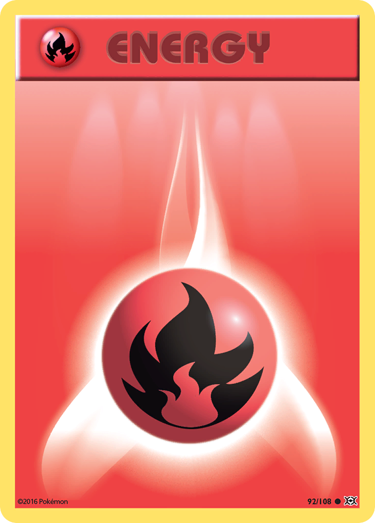 Fire Energy (92/108) [XY: Evolutions] | Dumpster Cat Games