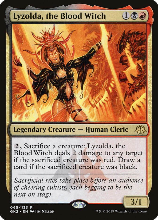 Lyzolda, the Blood Witch [Ravnica Allegiance Guild Kit] | Dumpster Cat Games