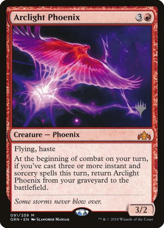 Arclight Phoenix [Guilds of Ravnica Promos] | Dumpster Cat Games