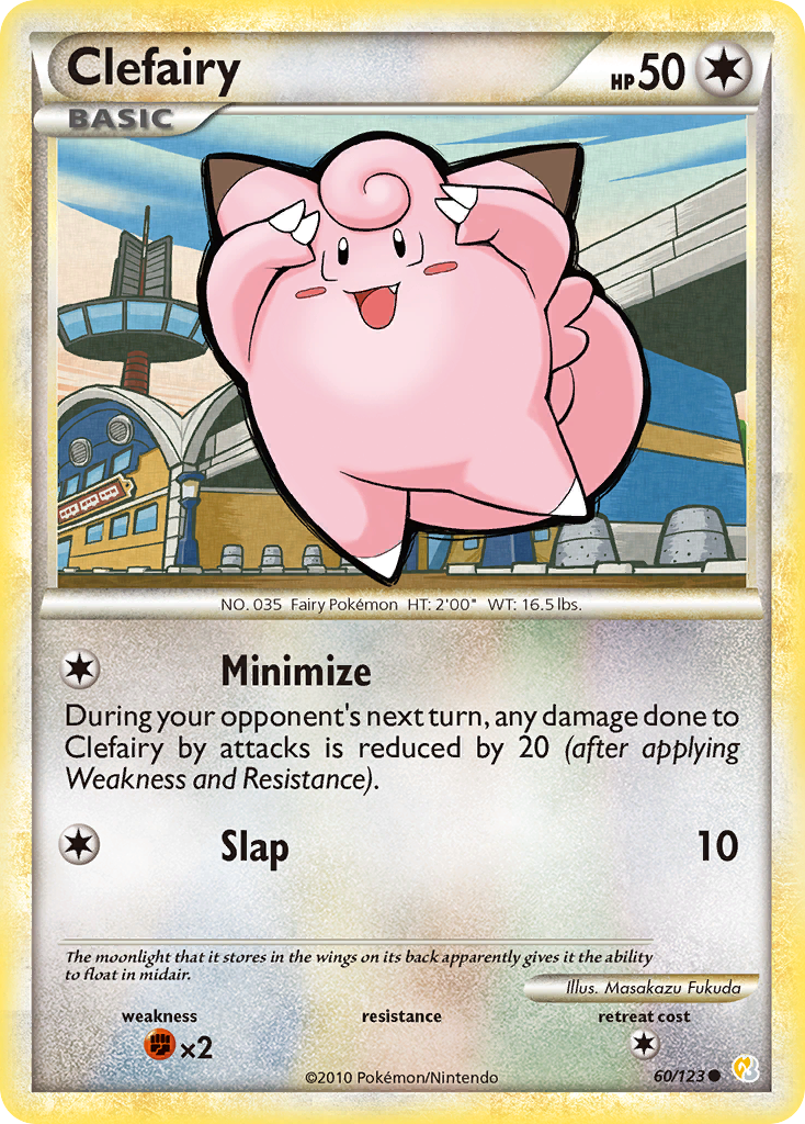 Clefairy (60/123) [HeartGold & SoulSilver: Base Set] | Dumpster Cat Games