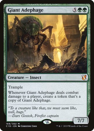 Giant Adephage [Commander 2019] | Dumpster Cat Games