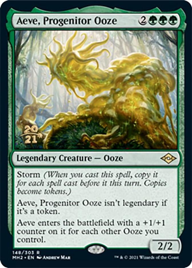 Aeve, Progenitor Ooze [Modern Horizons 2 Prerelease Promos] | Dumpster Cat Games