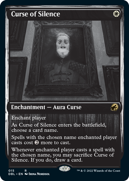 Curse of Silence [Innistrad: Double Feature] | Dumpster Cat Games