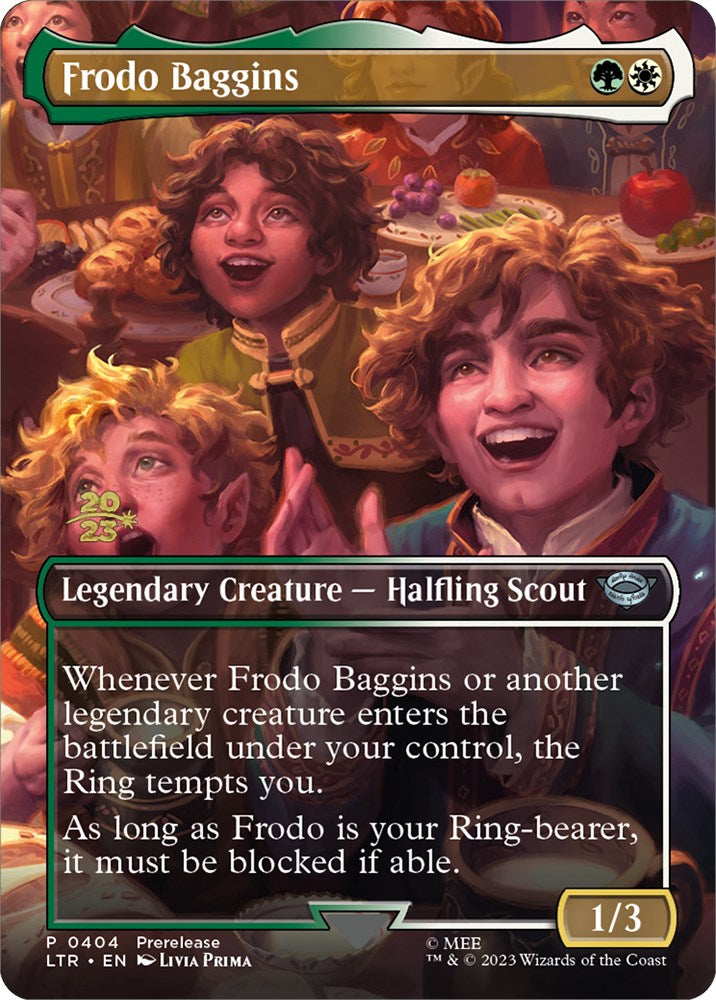 Frodo Baggins [The Lord of the Rings: Tales of Middle-Earth Prerelease Promos] | Dumpster Cat Games