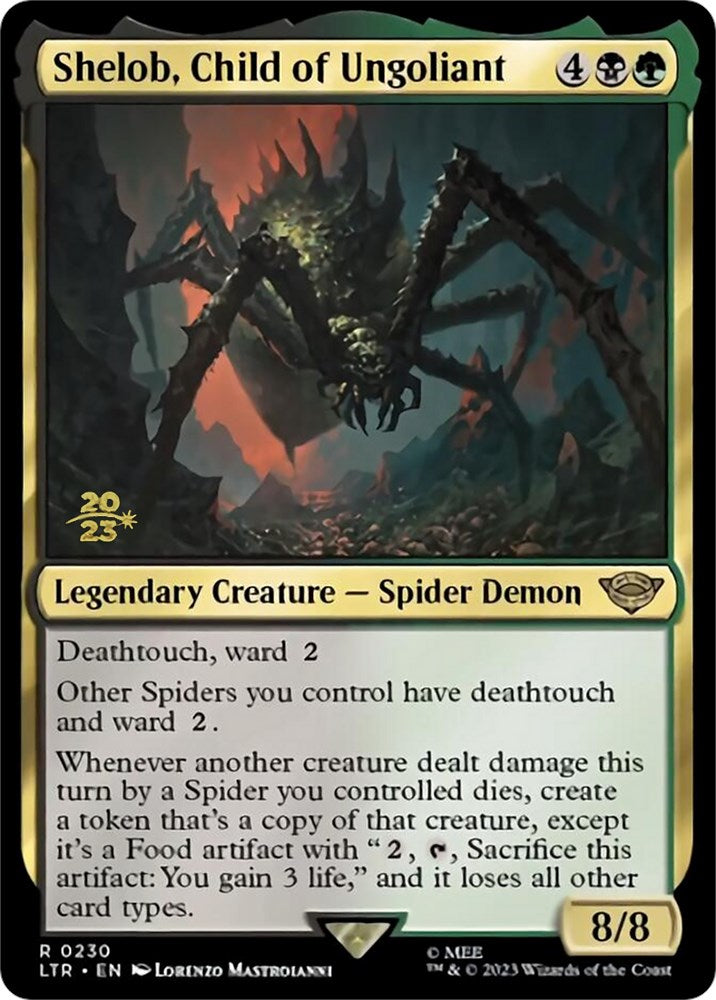 Shelob, Child of Ungoliant [The Lord of the Rings: Tales of Middle-Earth Prerelease Promos] | Dumpster Cat Games