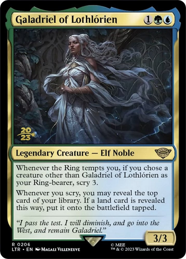 Galadriel of Lothlorien [The Lord of the Rings: Tales of Middle-Earth Prerelease Promos] | Dumpster Cat Games