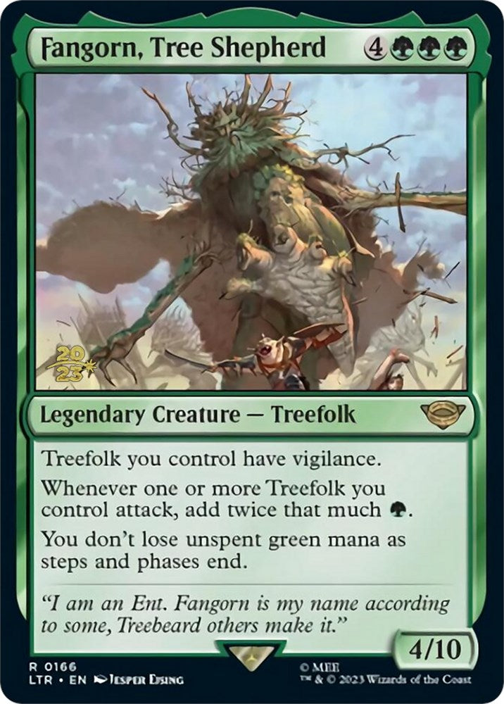 Fangorn, Tree Shepherd [The Lord of the Rings: Tales of Middle-Earth Prerelease Promos] | Dumpster Cat Games