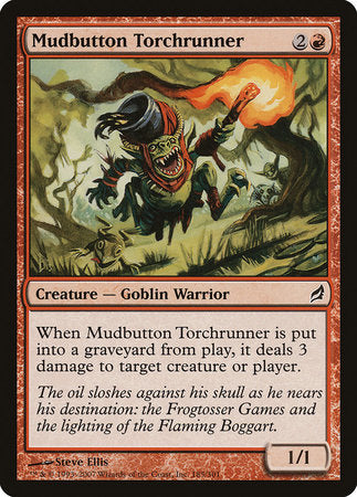 Mudbutton Torchrunner [Lorwyn] | Dumpster Cat Games