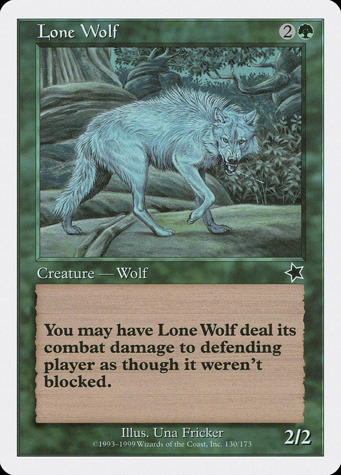 Lone Wolf [Starter 1999] | Dumpster Cat Games