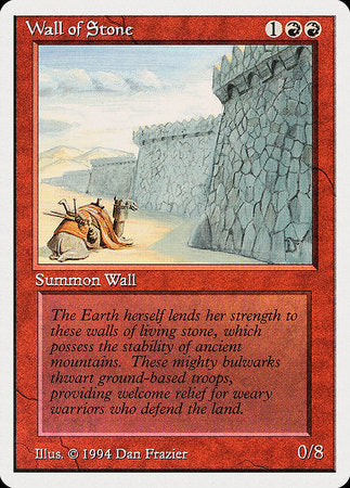 Wall of Stone [Summer Magic / Edgar] | Dumpster Cat Games