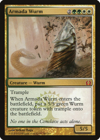 Armada Wurm [Return to Ravnica] | Dumpster Cat Games