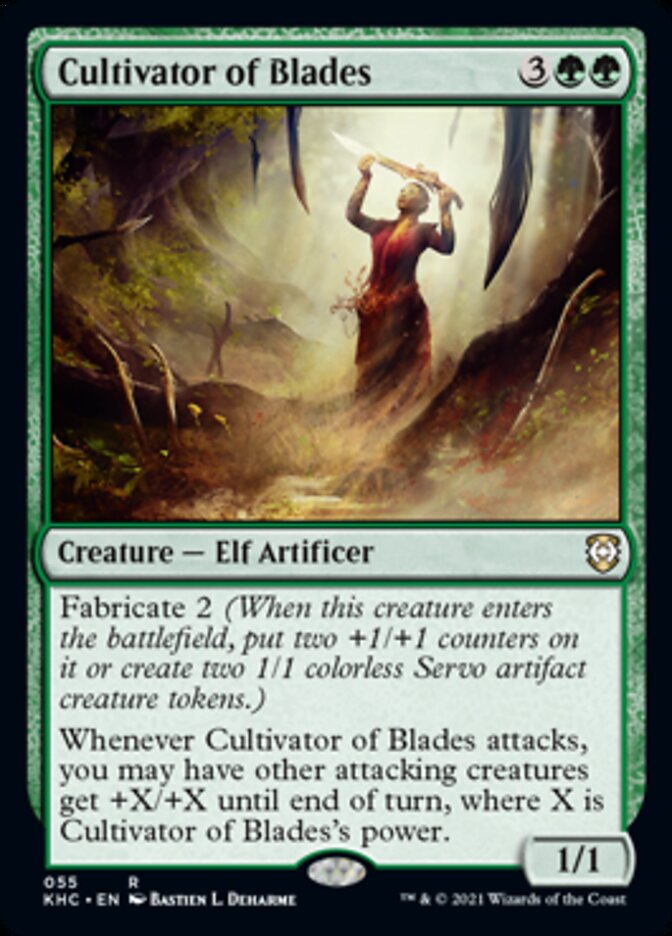 Cultivator of Blades [Kaldheim Commander] | Dumpster Cat Games