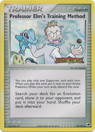 Professor Elm's Training Method (79/101) (Stamped) [EX: Dragon Frontiers] | Dumpster Cat Games