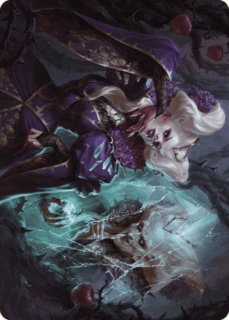 Conceited Witch Art Card [Wilds of Eldraine Art Series] | Dumpster Cat Games