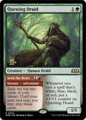 Questing Druid // Seek the Beast [Wilds of Eldraine Prerelease Promos] | Dumpster Cat Games