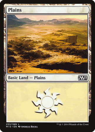 Plains (253) [Magic 2015] | Dumpster Cat Games