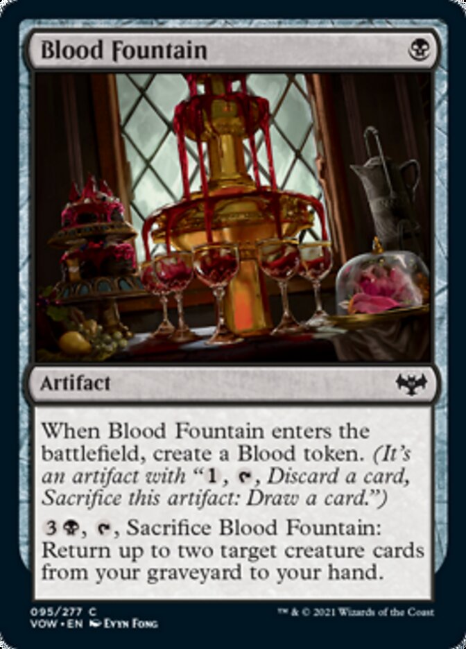 Blood Fountain [Innistrad: Crimson Vow] | Dumpster Cat Games